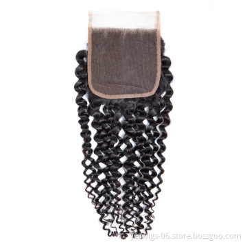 Yeswigs Vietenamese Virgin Curly Hair 4x4 Lace Closure Pre Plucked With Baby Hair4x4 2x6 5x5 13x4 13x6 6x6 7x7 360 Lace Closure